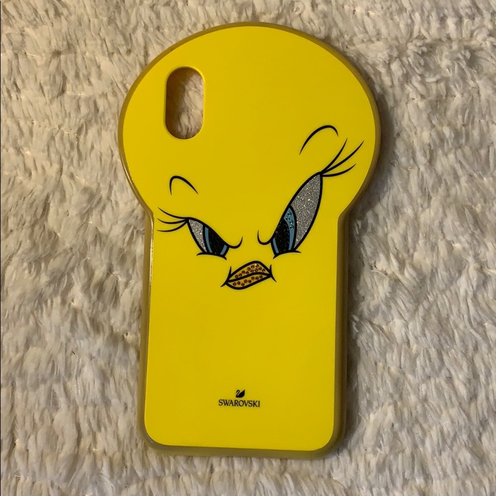 Swarovski tweety iPhone XS case